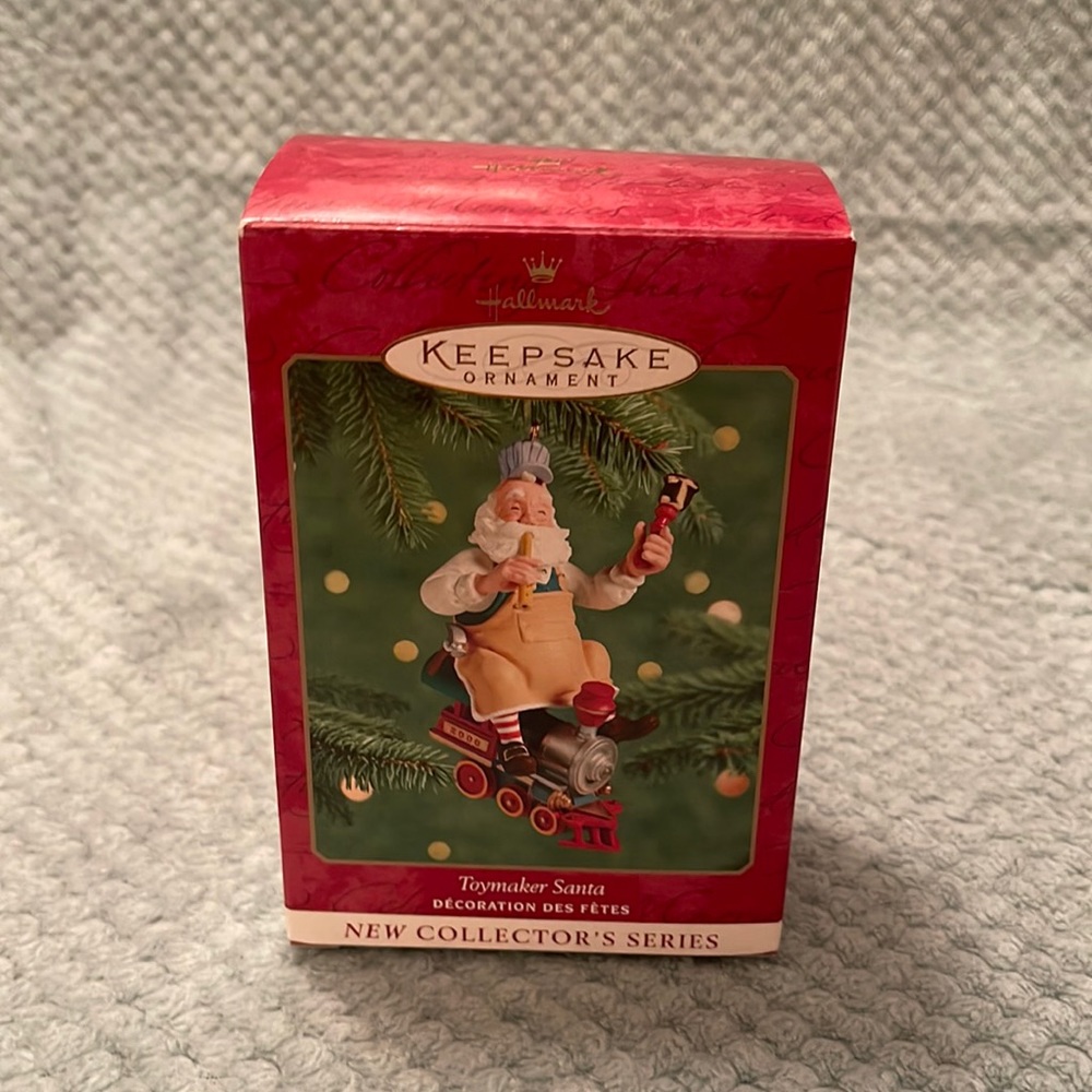 Hallmark 2000 Toymaker Santa New Collectors Series
